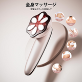 YUDOFICAL 美顔器 ボディ美容器 全身エステ可能 1台多役 3種類モードEMS 筋肉トレーニング LED搭載 ボディ専用 加熱機能 10段階強さ調整可能 家庭用 全身美容器 男女兼用 F3 Plus