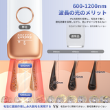 YUDOFICAL 脱毛器 冷感脱毛器 IPL光脱毛器 メンズ 髭 レディース VIO対応 9段階調節 自動/手動照射モード だつもうき脱毛器 顔 髭 脇 腕 足用 脱毛 全身ムダ毛処理 家庭用 男女兼用 光美容器 ギフト プレゼント