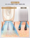 YUDOFICAL サファイア冷却脱毛器 レディース VIO対応【超先進サロン級冷却機能 サファイア冷感脱毛器 99万発 9段階】光脱毛器 脱毛器メンズ 光美容器 家庭用脱毛器 全身ケア 顔 髭 脇 腕 足用 脱毛 全身用脱毛器 手動 自動モード 軽量 男女兼用 日本語説明書付き シェーバー 保護眼鏡付き R3C16